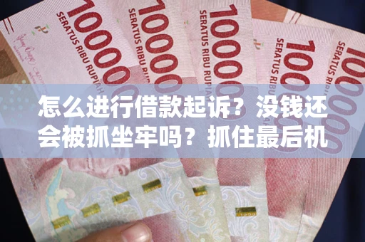 北京怎么进行借款起诉？没钱还会被抓坐牢吗？抓住最后机会！