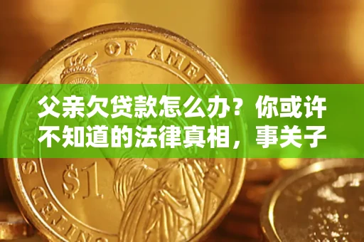 北京父亲欠贷款怎么办？你或许不知道的法律真相，事关子女未来