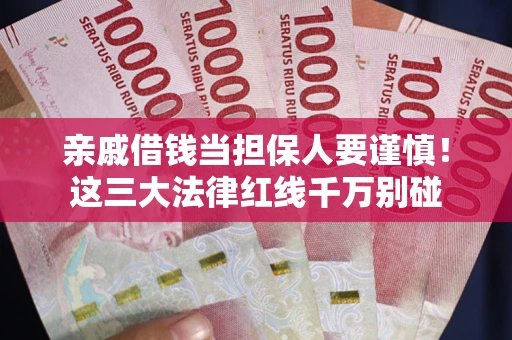 北京亲戚借钱当担保人要谨慎！这三大法律红线千万别碰