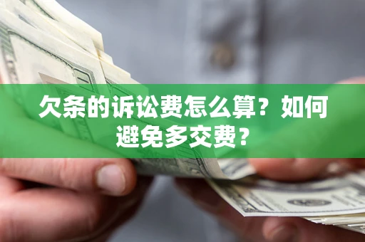 北京欠条的诉讼费怎么算？如何避免多交费？