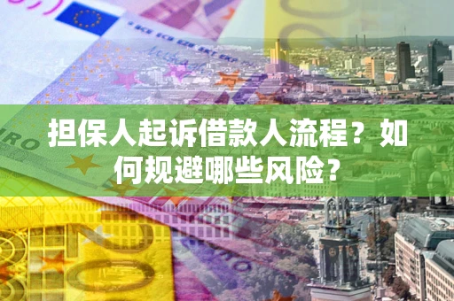 北京担保人起诉借款人流程？如何规避哪些风险？