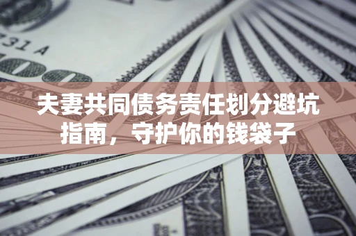 北京夫妻共同债务责任划分避坑指南，守护你的钱袋子