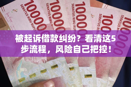 北京被起诉借款纠纷？看清这5步流程，风险自己把控！